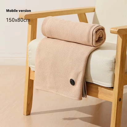 USB Electric Heated Blanket Wearable Heated Blanket Washable Warmer Blanket Adjustable 3 Levels Temperature Machine for Women