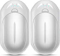 AI Hand Warmers Rechargeable 2 Pack, AI Smart Chips Electric Hand Warmers, 20Hrs Long Safe Heat, Portable Pocket Heater, Gifts for Christmas, Outdoor, Hunting, Golf, Camping Accessories