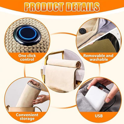 StayCozy Cloud-Wrap Heated Blanked